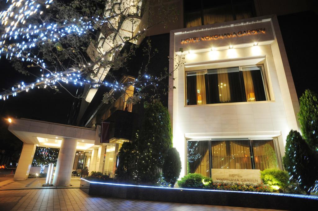 Hotel Yokohama Garden Bagian luar foto
